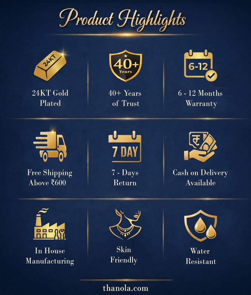 36 Inch Latest Light Weight Gold Pinnal Chain Design for Women 1gm gold plated jewellery online